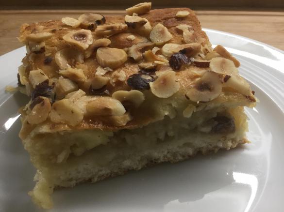 Gedeckter Apfelkuchen