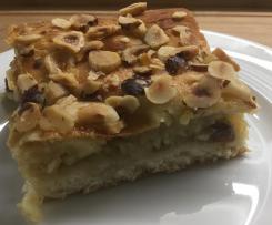 Gedeckter Apfelkuchen