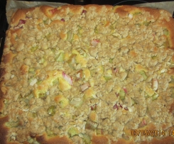 Rharbarberkuchen vom Blech