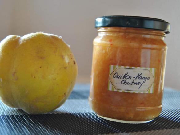 Quitten-Mango Chutney