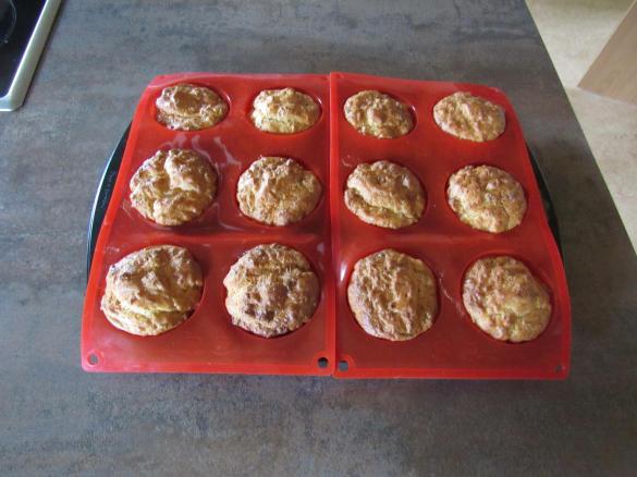 Muffins mit Frischkäse