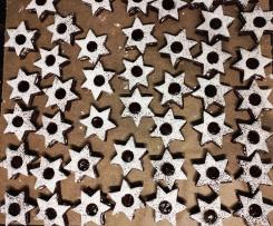 Schokosterne Weihnachtsplätzchen