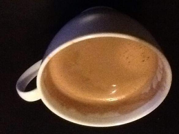 Heiße Minz-Schokolade