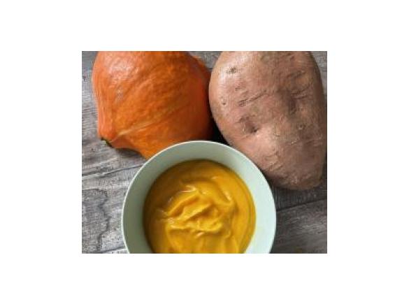 Kürbis-Süßkartoffel-Brei * süßer Mittagsbrei