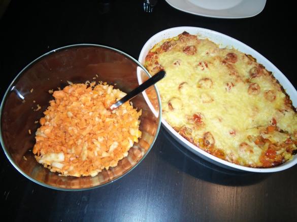 Cannelloni mit Hackfleischfüllung