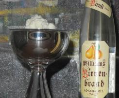 Birnen-Eis für die Eismaschine