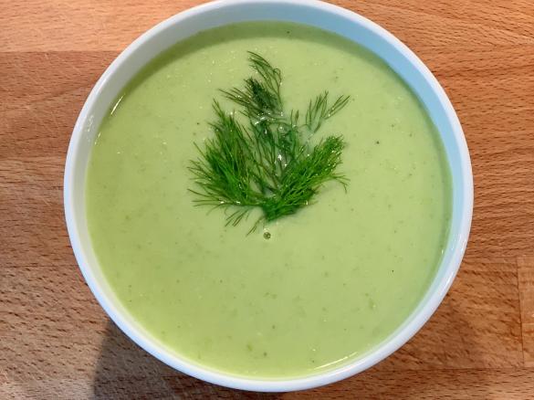 Fenchel-Erbsen-Suppe - Fenchelsuppe