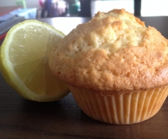 fluffige Zitronen Muffins
