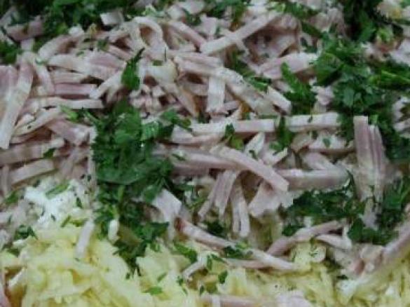 Kartoffelkuchen (Bambrzok)