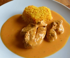 Hähnchen in Gemüserahm