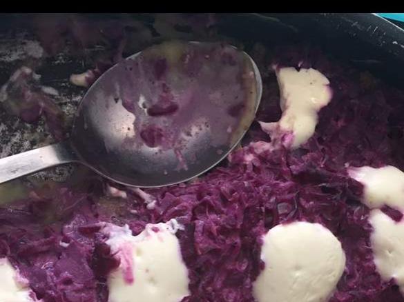 Rotkohl-Gratin