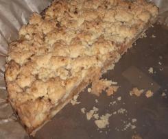 Variation Apfel-Streuselkuchen vegan