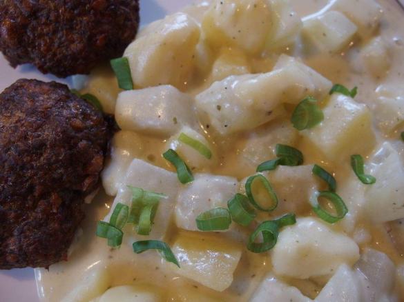 Deftiger Kartoffel-Kohlrabi-Schmaus für 5-6 Personen