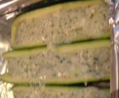 gefüllte Zuccini
