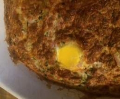 Versunkene Eier im Wölkchen - Low Carb