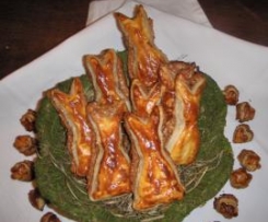 Osterhasen - Blätterteig