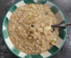 Apfel-Zimt-Porridge mit Cranberries / WW