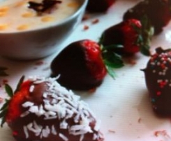 Schokoerdbeeren - Sommertraum