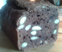Birnenbrot mit Mandeln