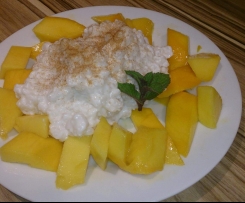Kokosreis mit Mango