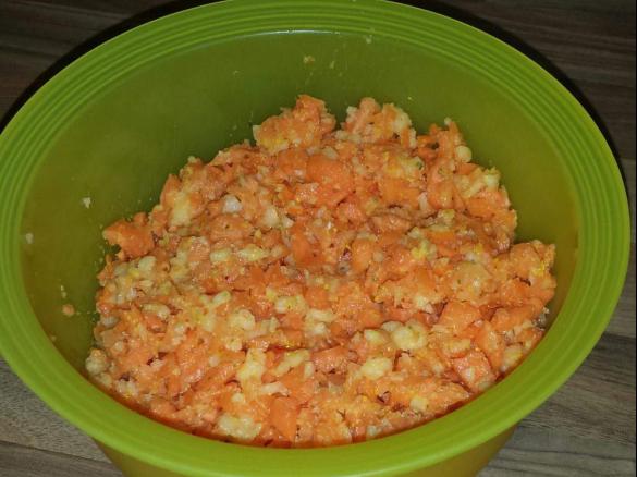 Apfel - Möhren - Salat