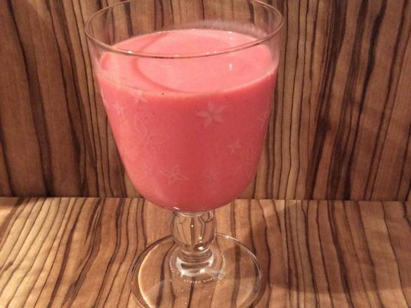 Himbeer- Banane- Vanilleeis- Smoothie
