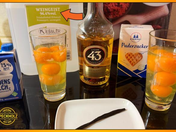 Eierlikör mit 43er und EXTRA-Wumms als „SPECIAL EDITION“