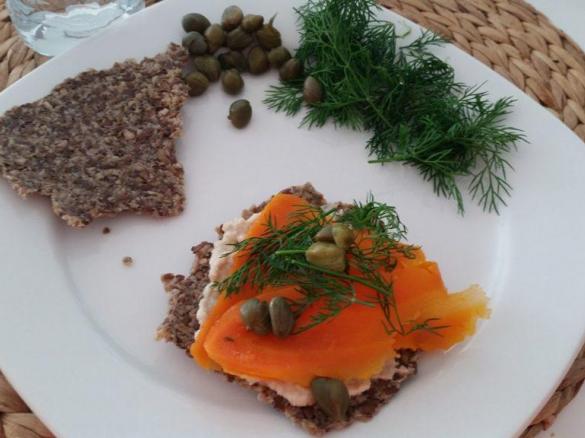 Veganes Lachs