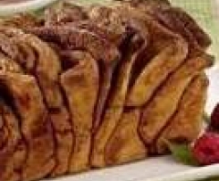 Hefezupfbrot mit Zimt 