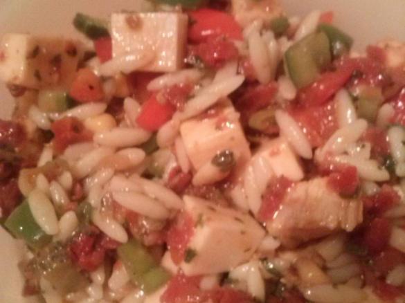 Reisnudelsalat / Risoni-Salat "Toscana"