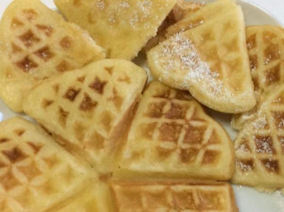 Waffeln sehr saftig