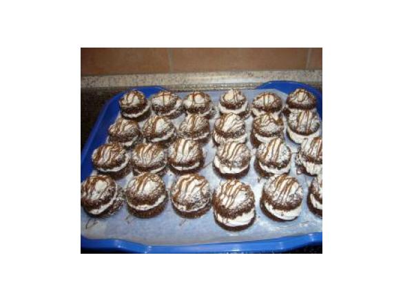 Schokoladige Schokomuffin, 24 Stück