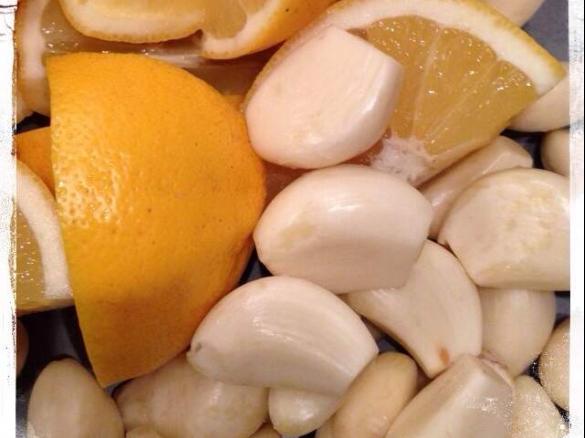 Knoblauch-Zitronen-Kur
