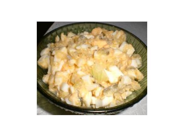 Eiersalat mal anders, ohne Majonaise