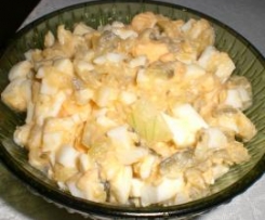 Eiersalat mal anders, ohne Majonaise