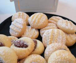 Schneeflocken-Plätzchen