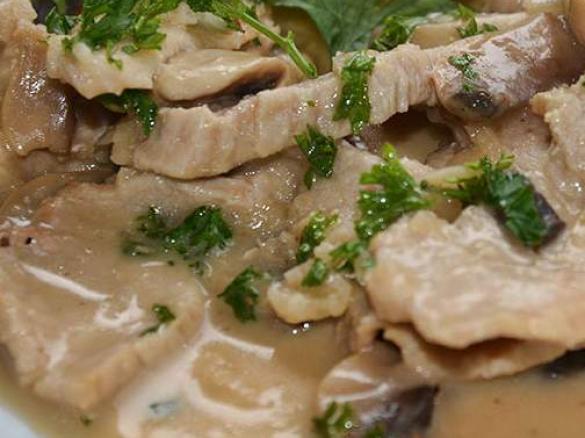 Geschnetzeltes Kalbfleisch Zürcher Art (All In On) 