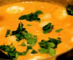 Hühnchen mit Kokos sauce (aus dem Kongo)