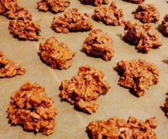 Schoko Cornflakes Taler mit Kokos flocken 