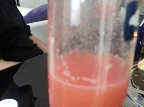 Sektcocktail Erdbeeren