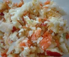 Fenchel-Karotte-Orangen Rohkostsalat