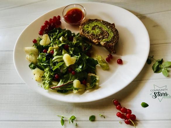 Gefüllter Hackbraten