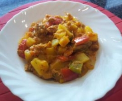 Kartoffel- Gulasch- Eintopf "Münsterländer Art"