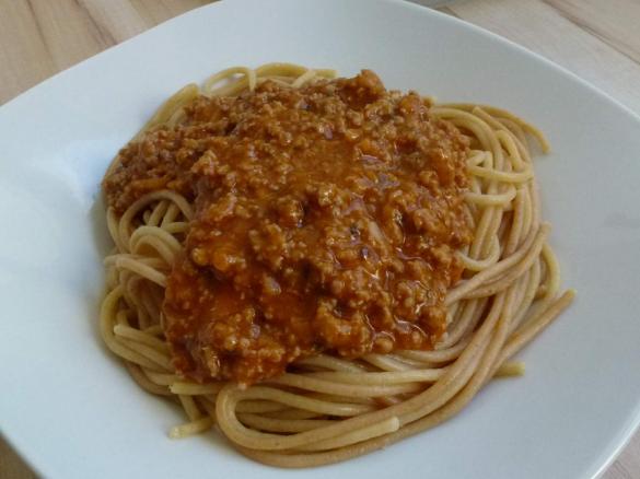 schnelle Pasta Asciutta bzw Bolognese Soße