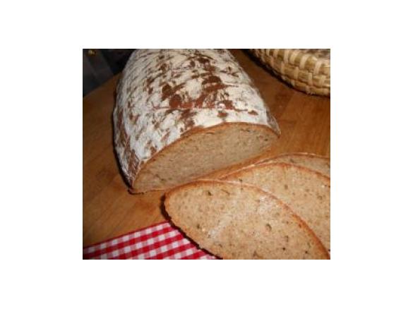 Variation von Dinkel-Mischbrot mit Herrmann