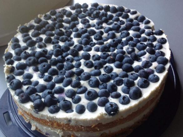 Blaubeer-Joghurt-Torte