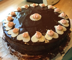 Erdbeer-Schokoladen-Torte