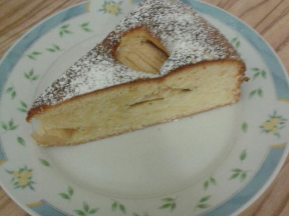 Versunkener Apfelkuchen, superlecker und nicht trocken