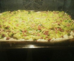 Flammkuchen mal anders - Grüner Ploatz