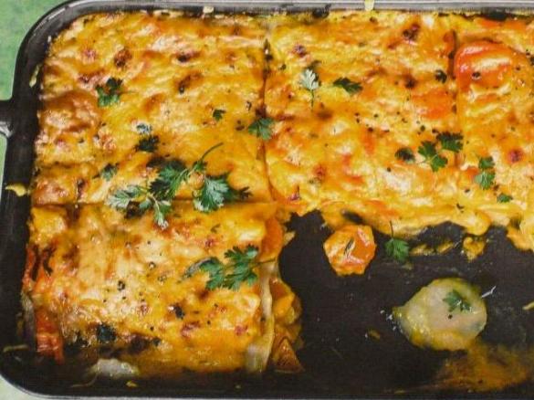Mairübchen-Karotten-Lasagne ( Gericht aus der Apothekenumschau Mai 2014)